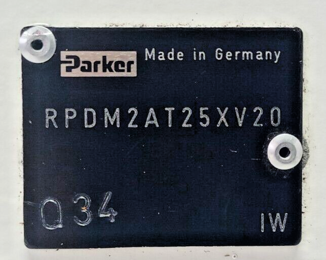 Parker D1VW1KNJP75, RPDM2AT25XV20, RDM2PT35SVG15, SPD23B910 Control valves NEW