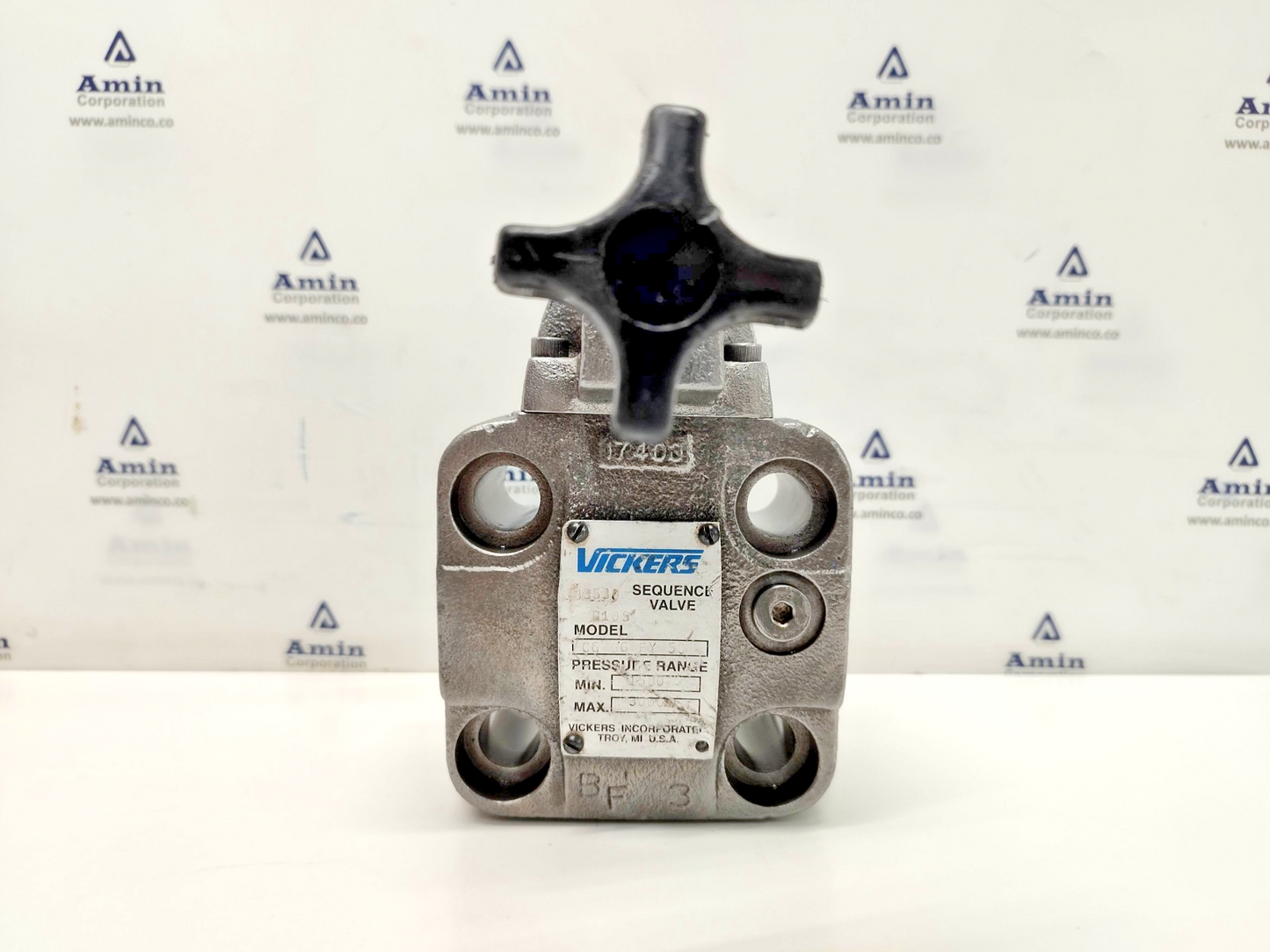 Vickers CG-06-FY-50 Sequence Valve CG06FY50 Pressure Range: 1500-3000psi