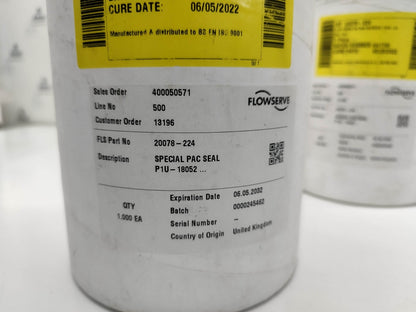 Hamworthy Mechanical Seal L  for Ballast pump CAD400-12 V48 AAN Centrifugal pump