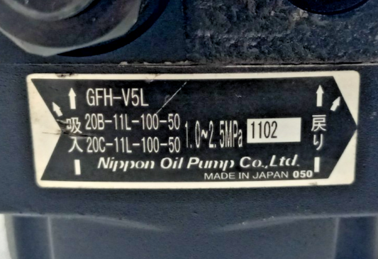 Nippon Oil Pump GFH-V5L - NEW