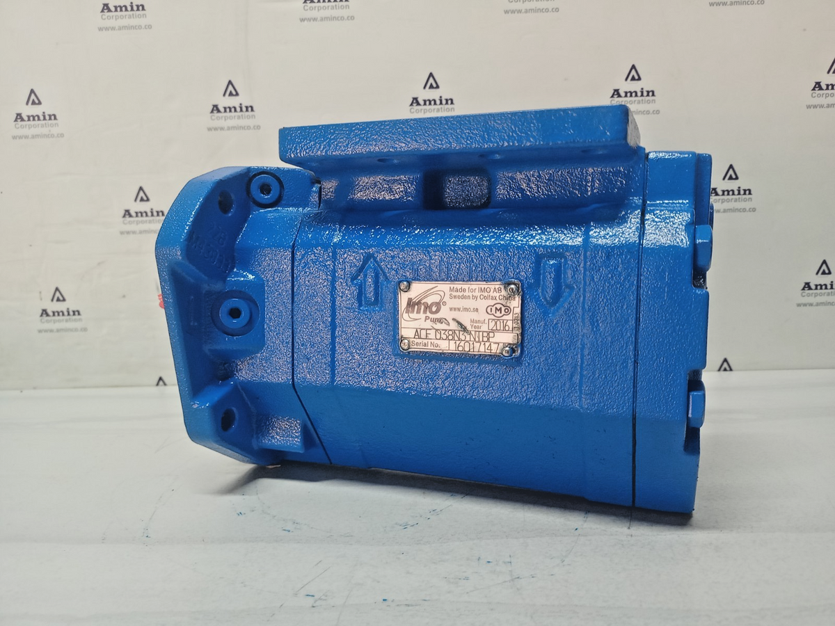 IMO ACE 038N3 NTBP Triple Screw Pump Mfg. 2016 - Pressure Tested #2