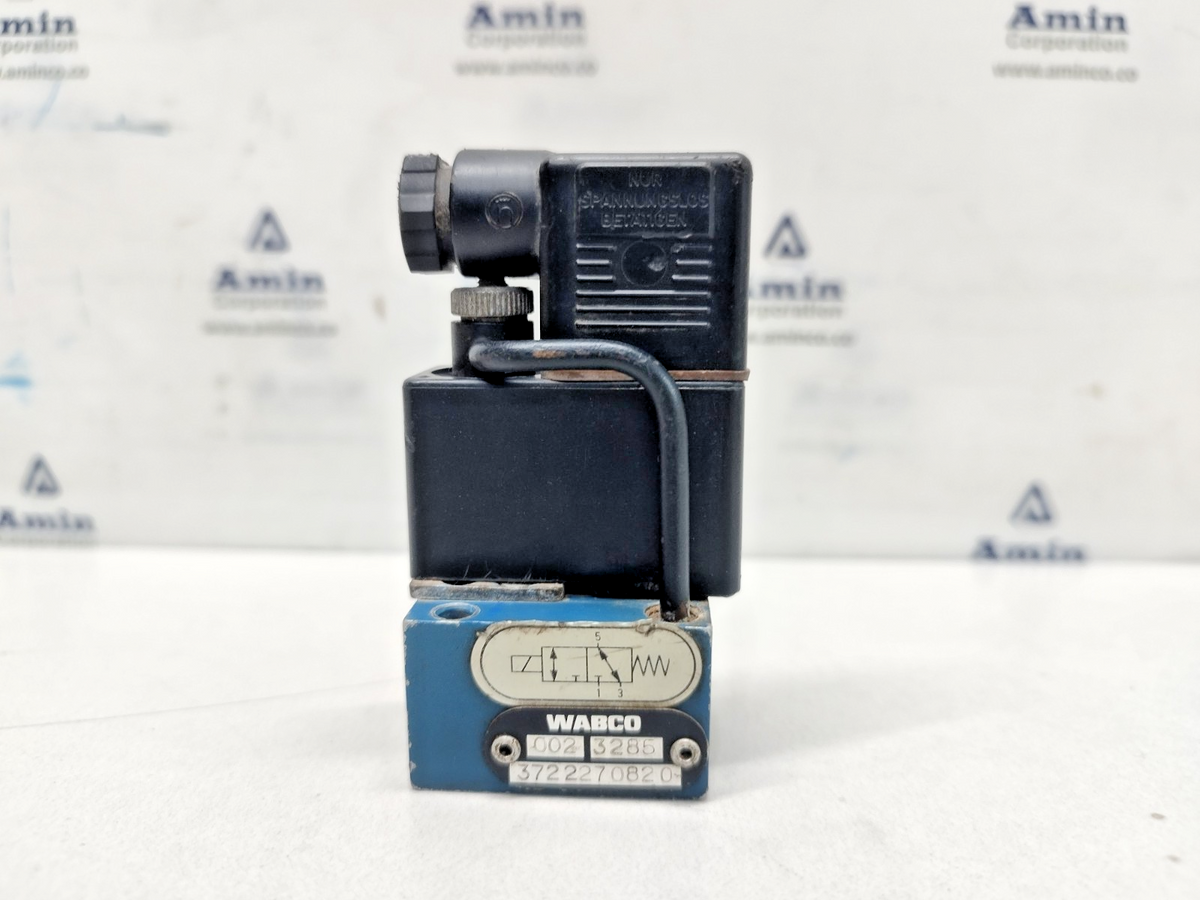 Wabco 3722270820 Pneumatic Solenoid Valve - NEW