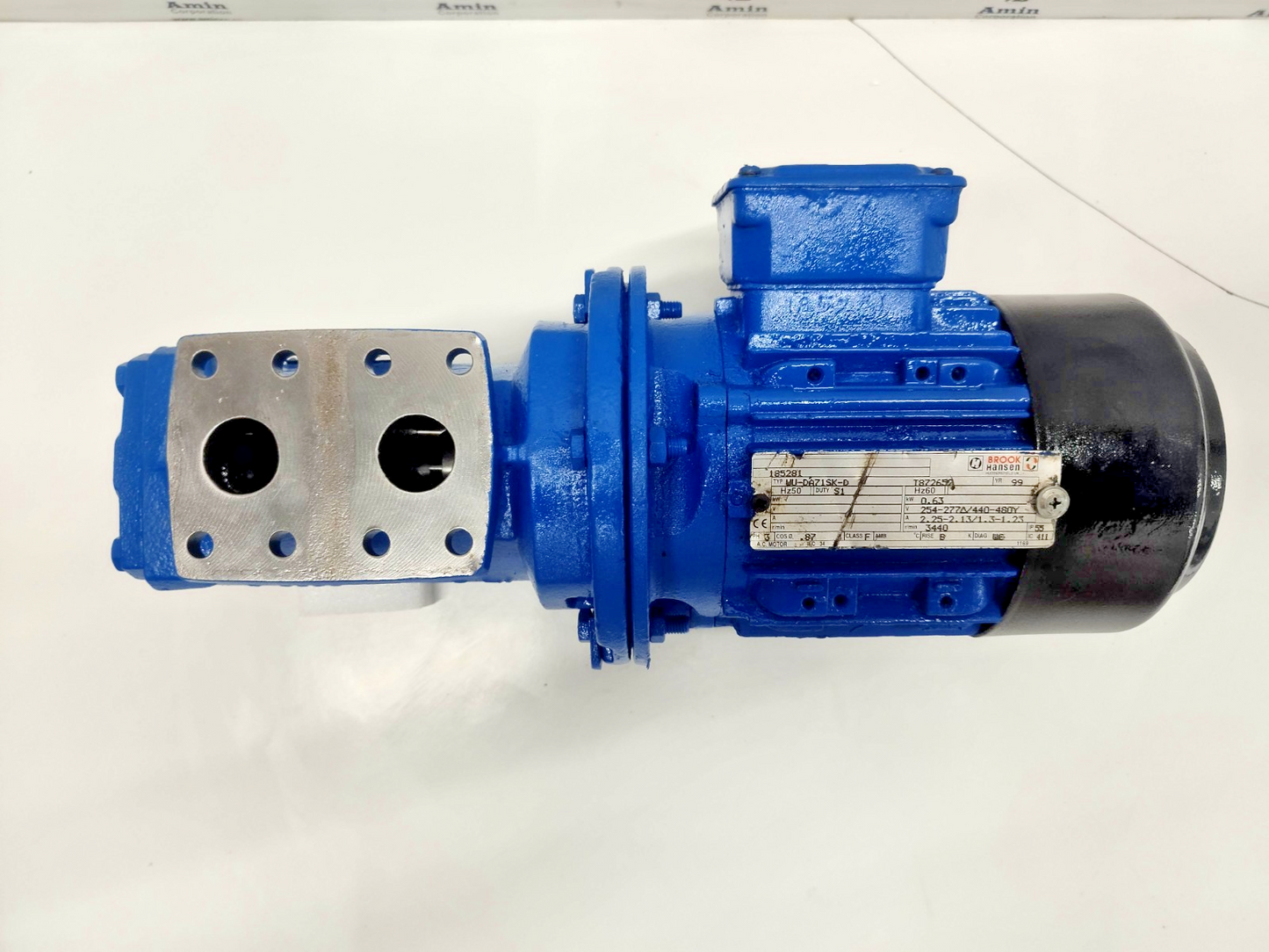 IMO ACP 025N6 NVBP Triple Screw Pump with 0.63kw, 60hz, 3440rpm - Refurbished