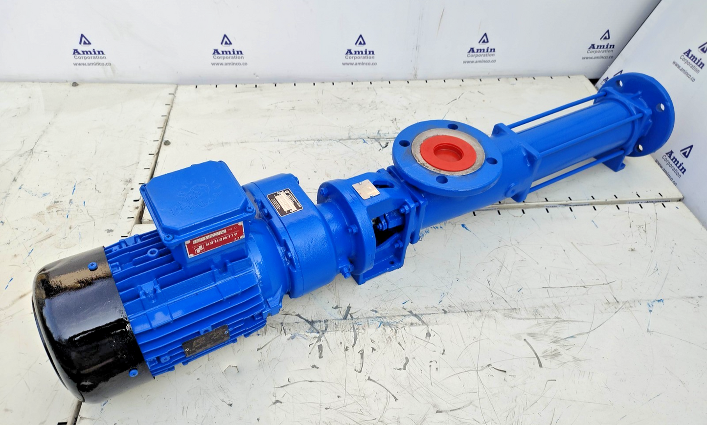 Allweiler AEB 1L 201 Progressive Cavity Single Screw Sludge Pump - Tested