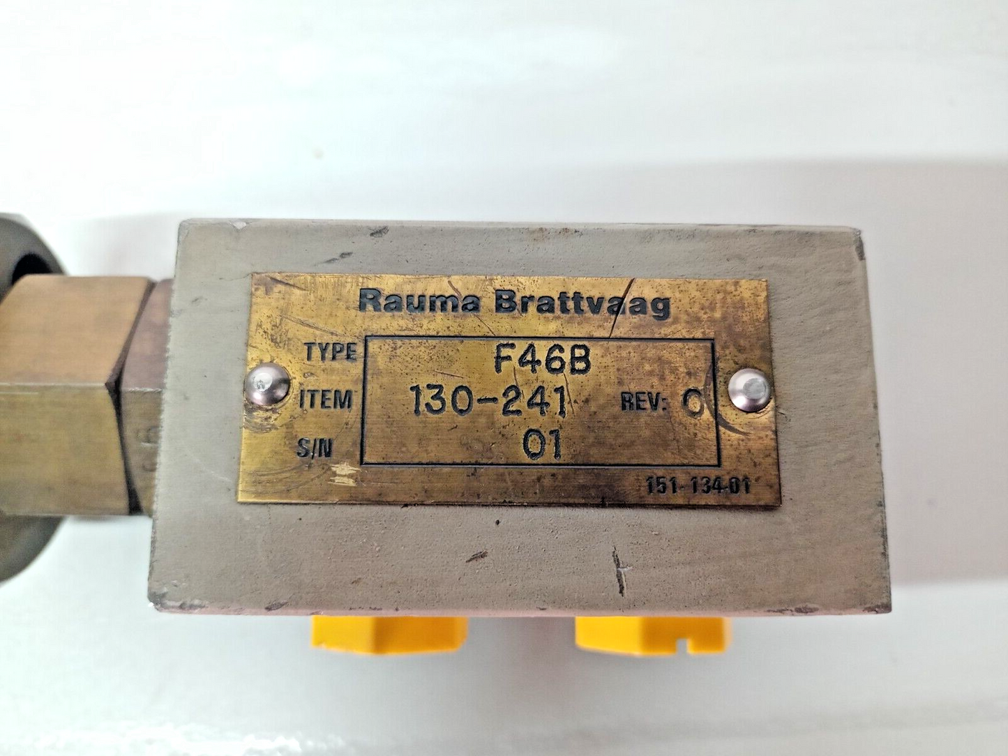 Rauma Brattvaag F46B valve 130-241 - NEW