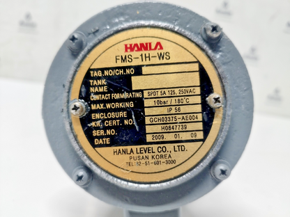 Hanla FMS-1H-WS Horizontal type Float level Switch - NEW