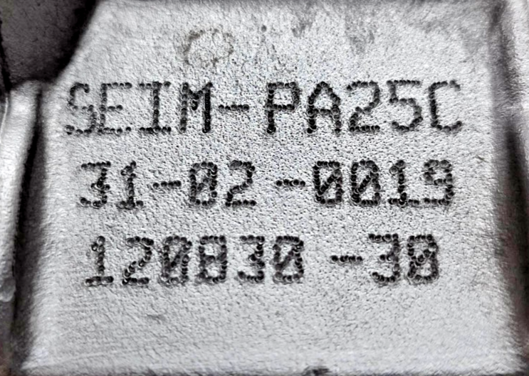 Seim Pump PA25C Submersible  Triple Screw Pump - NEW
