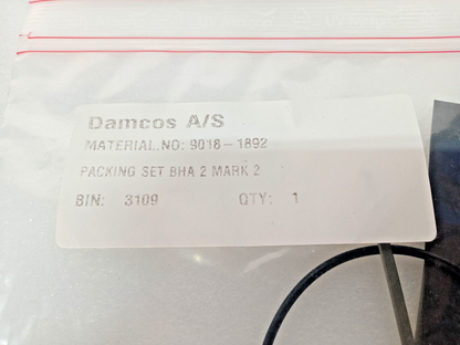 Damcos BHA2-MARK2 Actuator Packing set/Seal kit P/N: 9018-1892