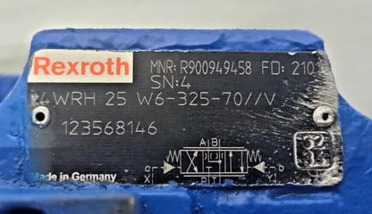 Rexroth 4WRH 25 W6-325-70 V Proportional Directional valve R900949458 - NEW