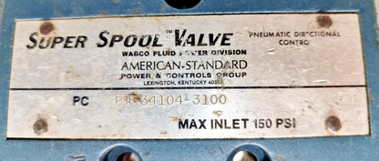 Wabco PT34104-3100 Pneumatic Directional control valve