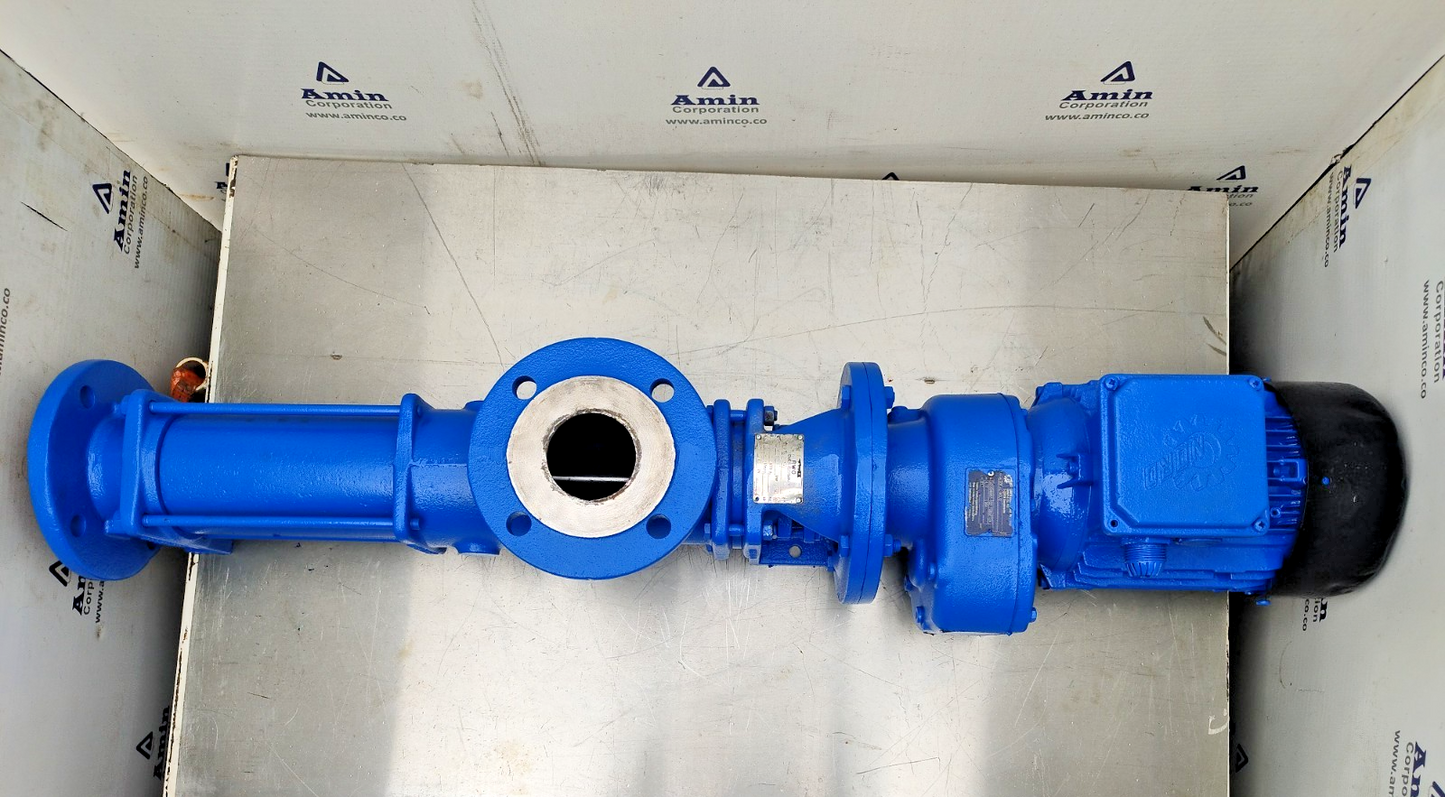RWO Bremen  AEP 6 Single screw pump sludge pump complete- Refurbished & Tested
