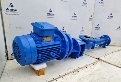 Seepex BN 5-6L Progressive Cavity Single Screw Pump With Motor - Tested