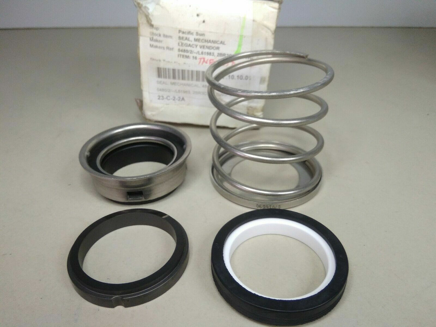 John Crane int. Type 1A 48mm Elastomer Bellows Shaft seal - NEW