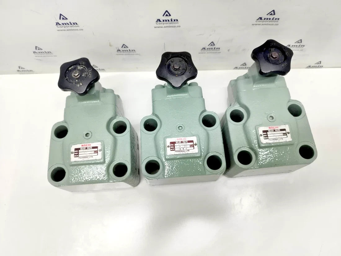 Nachi Fujikoshi R-G10-3-20 Pressure Relief Valve, Range: 35-210 Bar - NEW