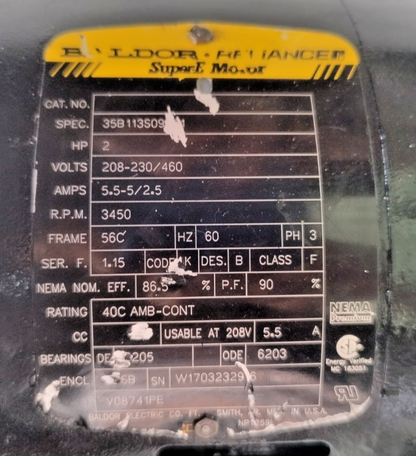 Goulds pump 10SV2FE4F50 e-SV series Multi stage pump with Motor 2hp, 3450rpm NEW