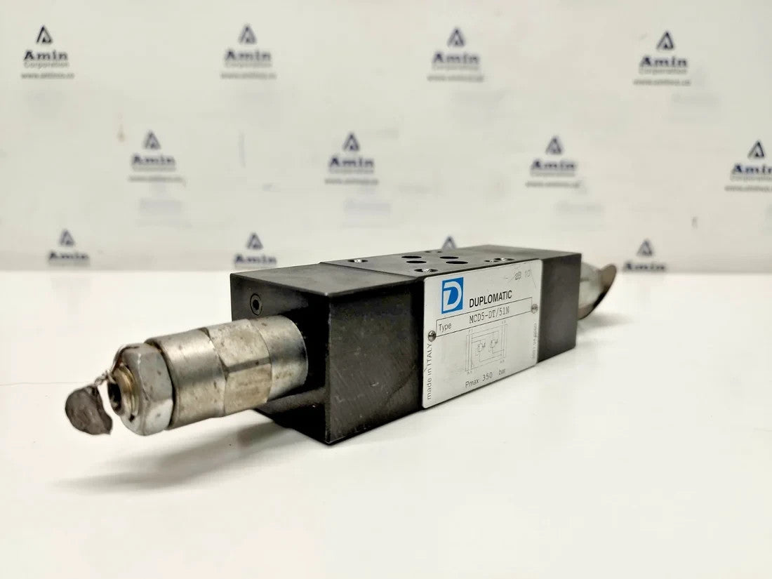 Duplomatic MCD5-DT/51N Direct operated Pressure Relief Valve 350bar Max. - NEW