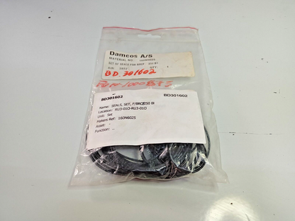 Damcos BRCF 250 B1 P/N: 160N6025 Seal kit - NEW