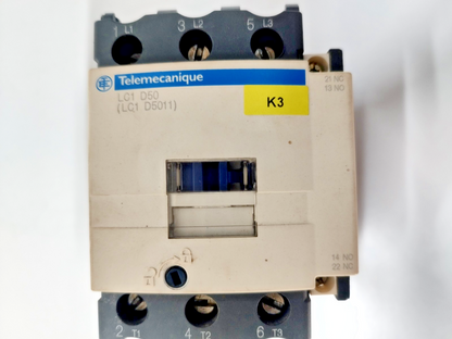 Telemecanique LC1D50 (LC1 D5011) Contactor