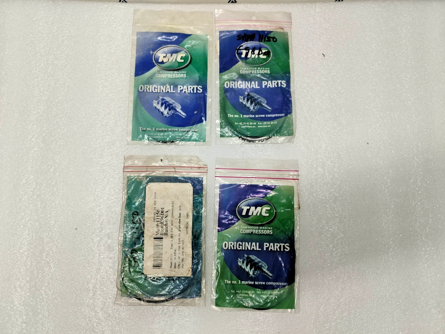 Tamrotor Marine Compressor TMC NT7495 O-ring (4pcs)- NEW