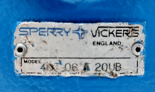 Sperry Vickers 4CT-06-A-20UB Pilot Operated Check Valve - Refurbished