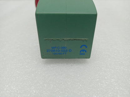 Asco 272610-032-D solenoid coil 120/60 FT - NEW