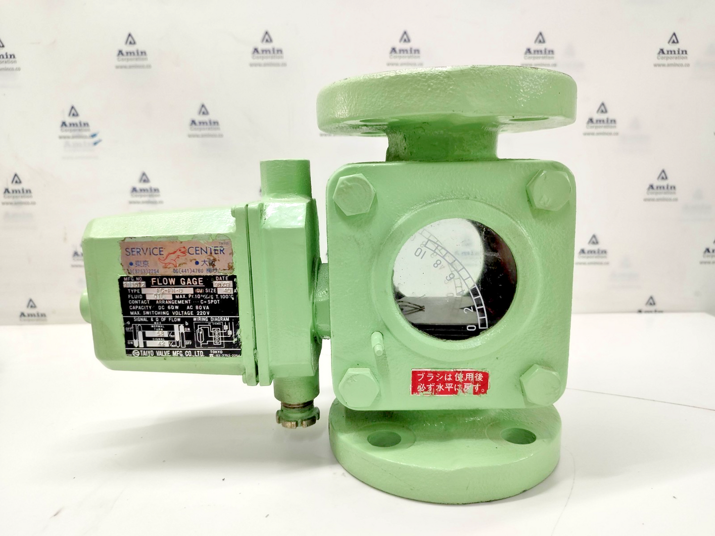 Taiyo Valve FC-FR-U Flow Gage