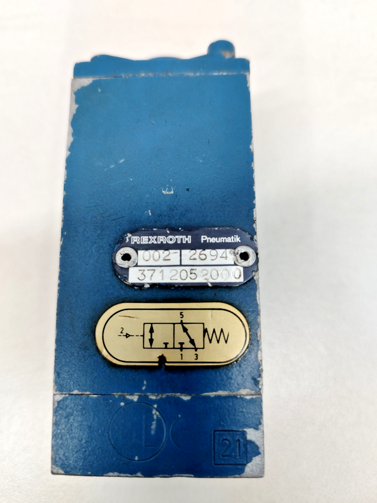 Rexroth 3712052000 Pneumatic Valve - New