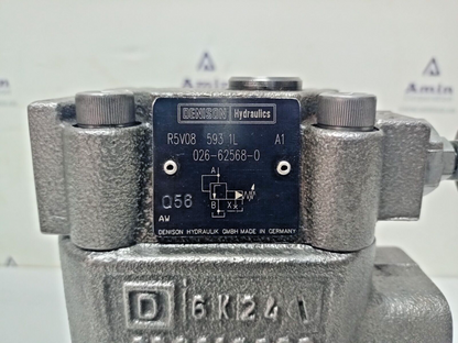 Denison Hydraulics R5V08-593-1L-A1 026-62568-0 Pressure Relief Valve - Refurbish