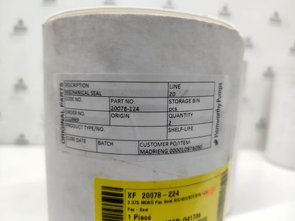 Hamworthy Mechanical Seal L  for Ballast pump CAD400-12 V48 AAN Centrifugal pump