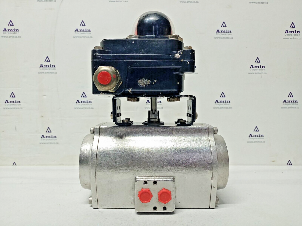 SLT 10-SR-85 Pneumatic Actuator 0.5-1Mpa with APL312N Limit Switch box ...