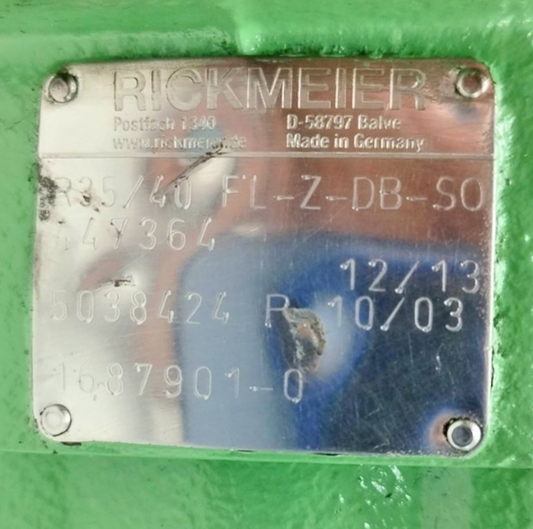Rickmeier R35/40 FL-Z-DB-SO Hydraulic Gear Pump - Pressure Tested #2