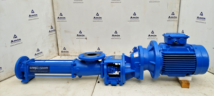 Seepex BN 5-6L Progressive Cavity Single Screw Pump With Motor - Tested