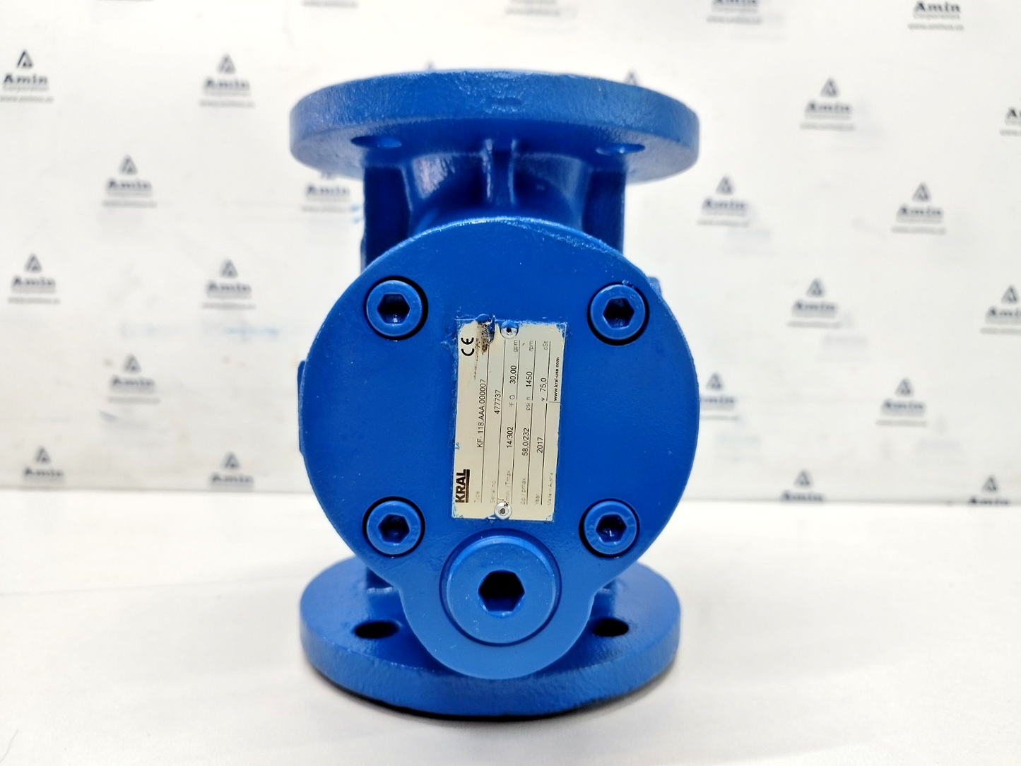 Kral KF-118.AAA.000007 Triple screw pump - Pressure tested