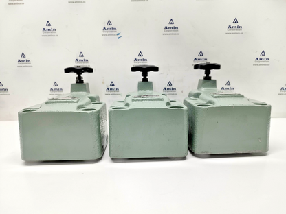 Nachi Fujikoshi R-G10-3-20 Pressure Relief Valve, Range: 35-210 Bar - NEW