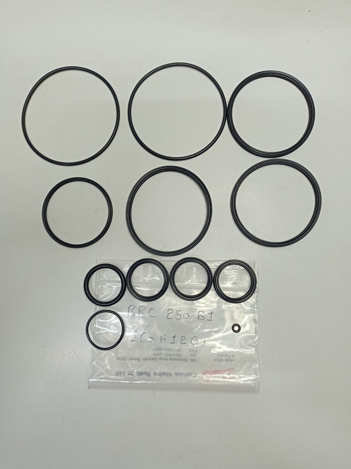 Damcos Seal kit for BRC 250 B1 P/N: 160N1260