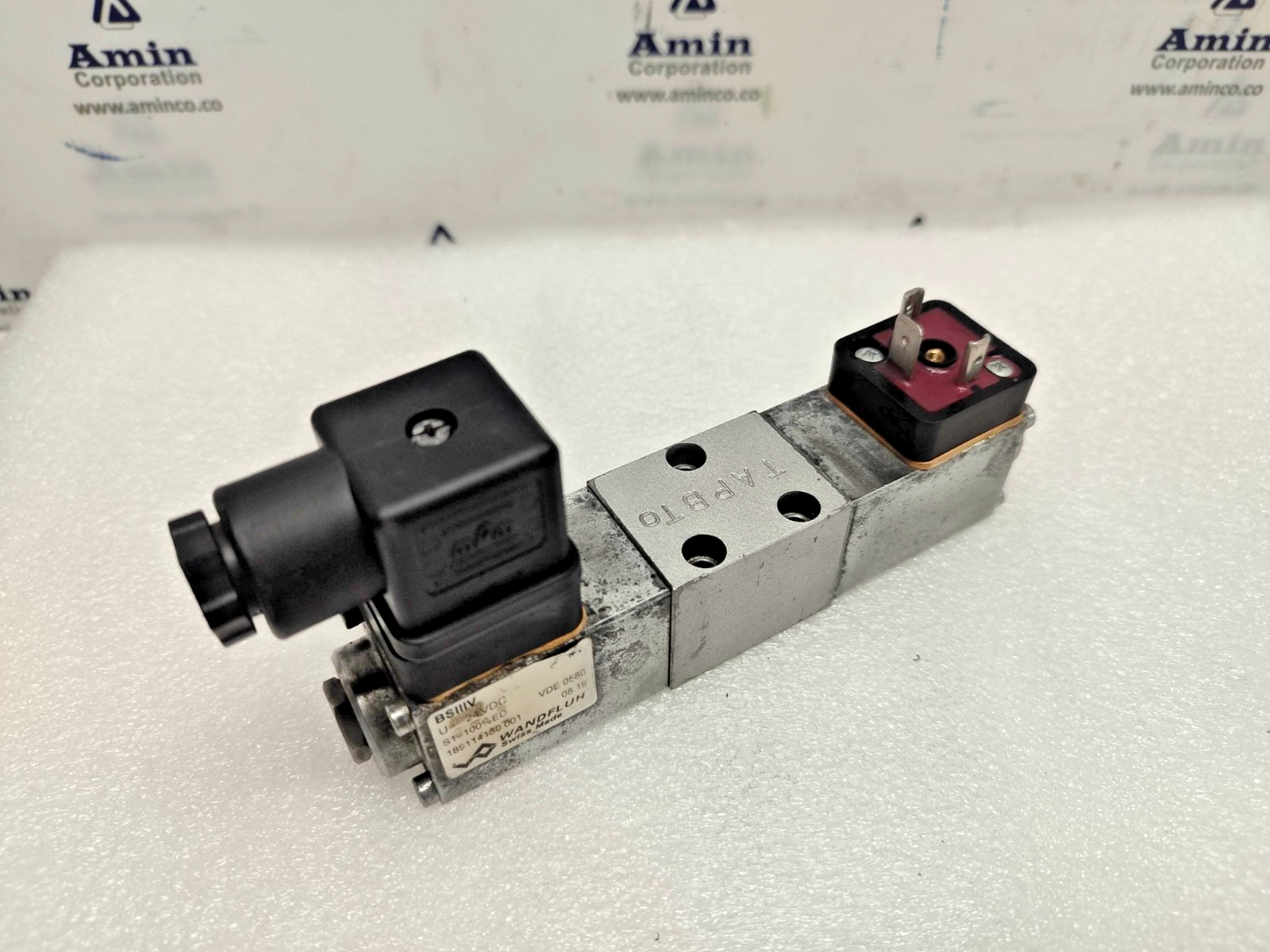 Wandfluh BS4J30-XX-S1533 Solenoid Valve 250bar max, 24VDC #2