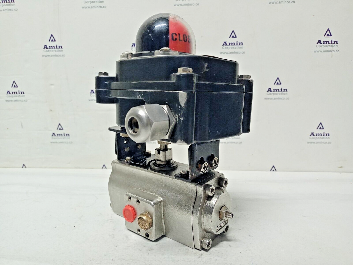 SLT 10-SR-45 Pneumatic Actuator 0.5-1Mpa with APL312N Limit Switch box - TESTED