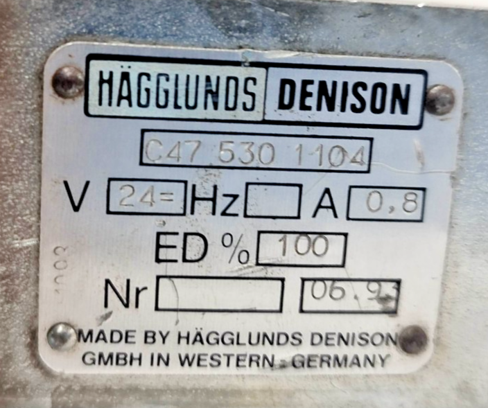 Denison VP01-30-0Q-A1 Proportional Valve R4V 03 593 12 P1 G0Q A1 Relief Valve