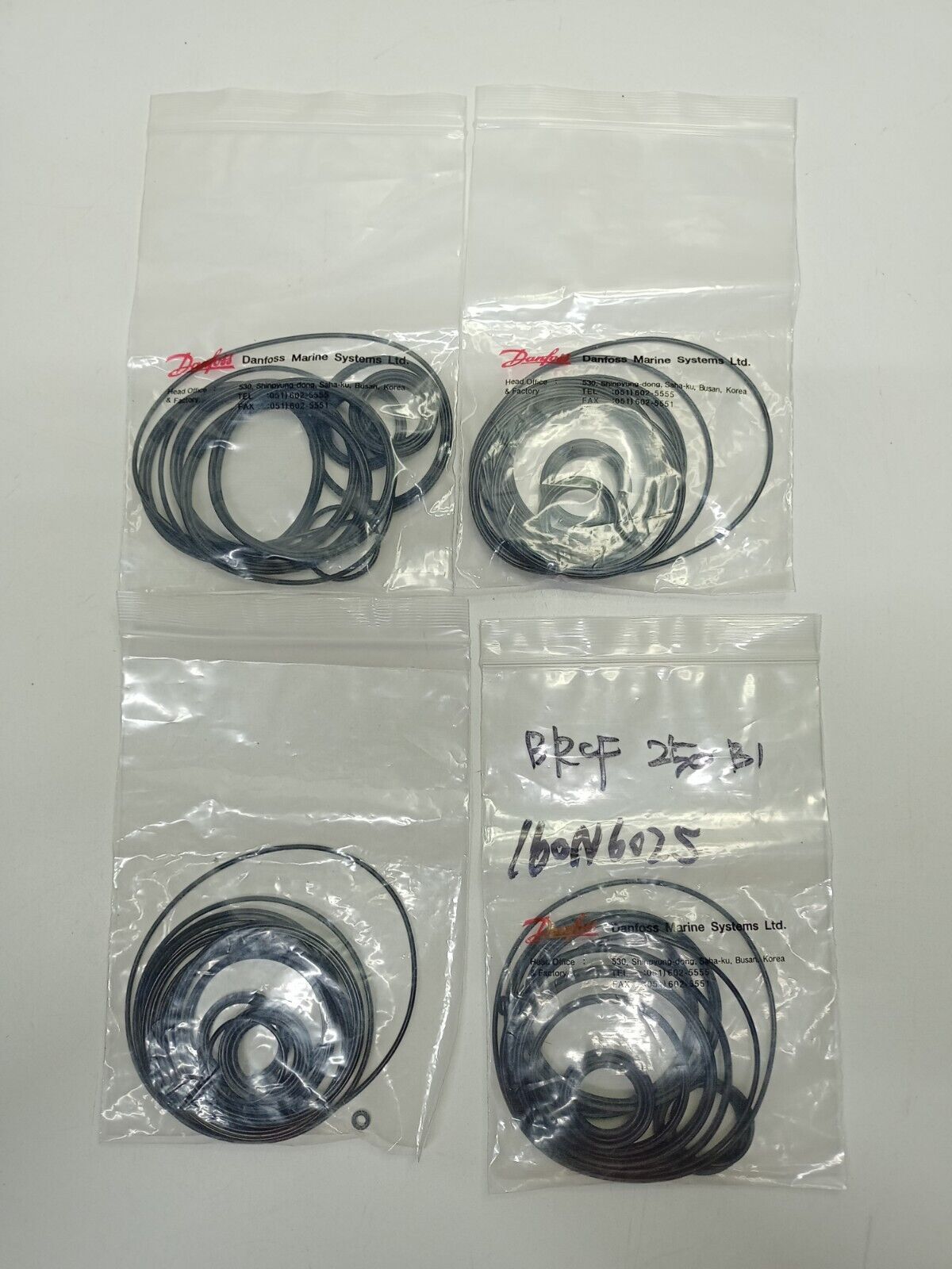 Damcos Seal kit for BRCF 250 B1 P/N: 160N6025 - NEW