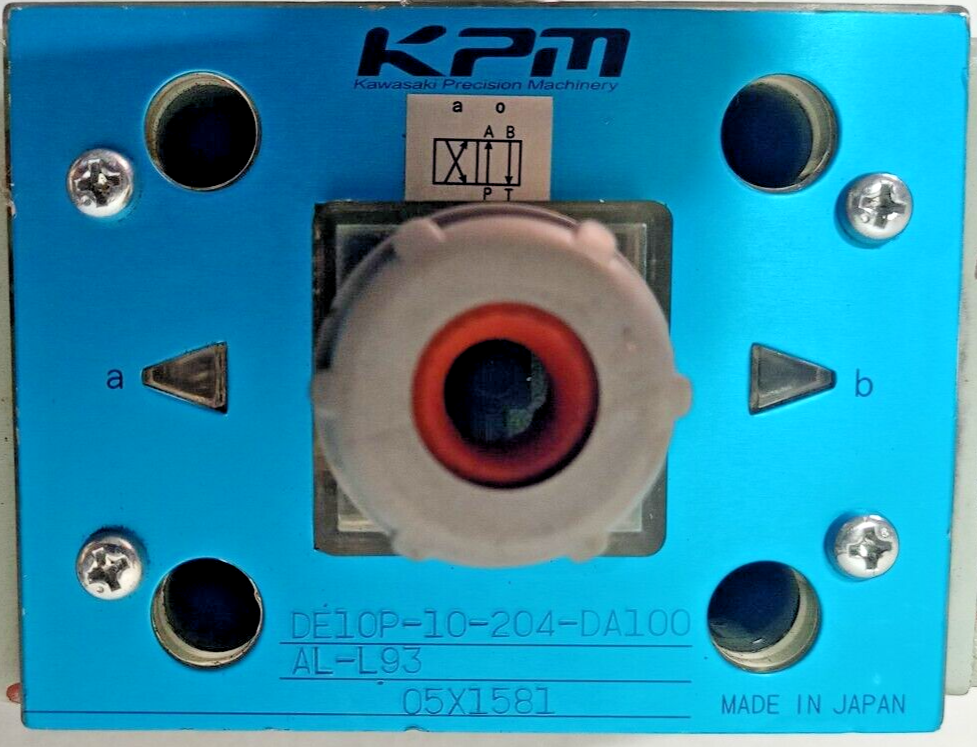 KPM Kawasaki DE10P-10-204-D100AL-L93 Solenoid Valve - NEW