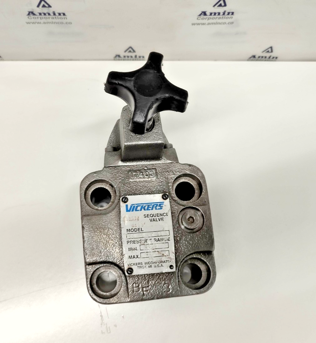 Vickers CG-06-FY-50 Sequence Valve CG06FY50 Pressure Range: 1500-3000psi