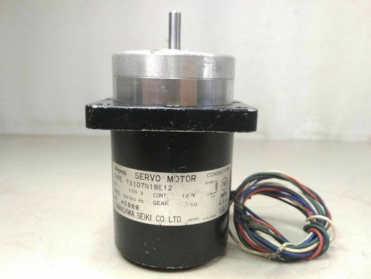 Tamagawa Seiki TS107N18E12 Servo Motor 100V 50/60 HZ - NEW