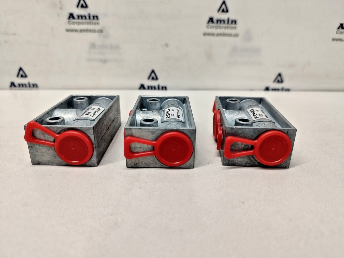 Aventics 5340.170.000 Pneumatic Shuttle Valve - NEW (Lot of 3pcs)