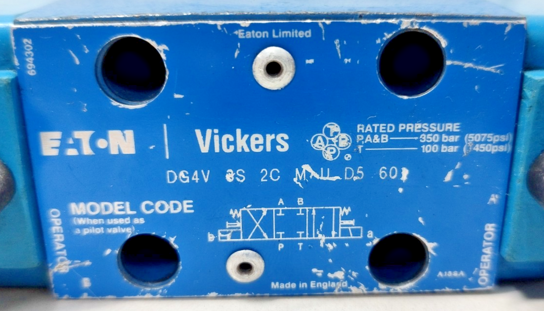 Eaton Vickers DG4V 3S 2C M U D5 60 Directional Control valve - NEW