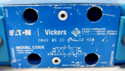 Eaton Vickers DG4V 3S 2C M U D5 60 Directional Control valve - NEW