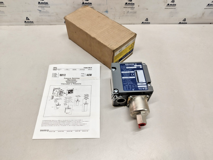 SQUARE D Class: 9012 ACW-1 Form: M12 Ser.: C Pressure Switch - NEW