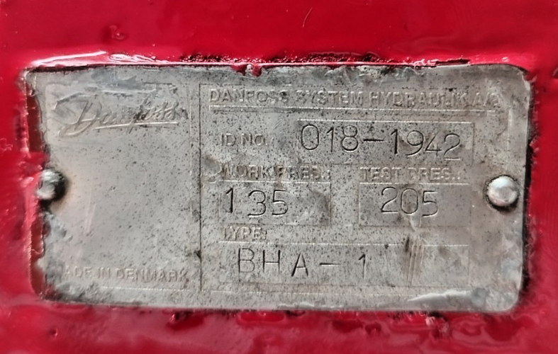 Danfoss BHA-1 018-1942 Hydraulic Actuator