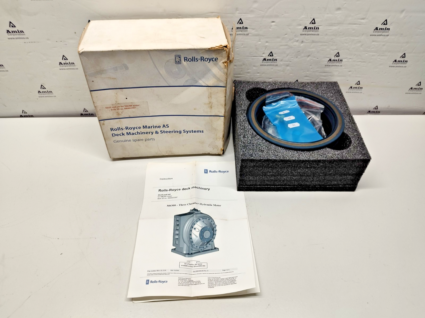 Rolls-Royce Shaft seal set for M6300 Motor - NEW
