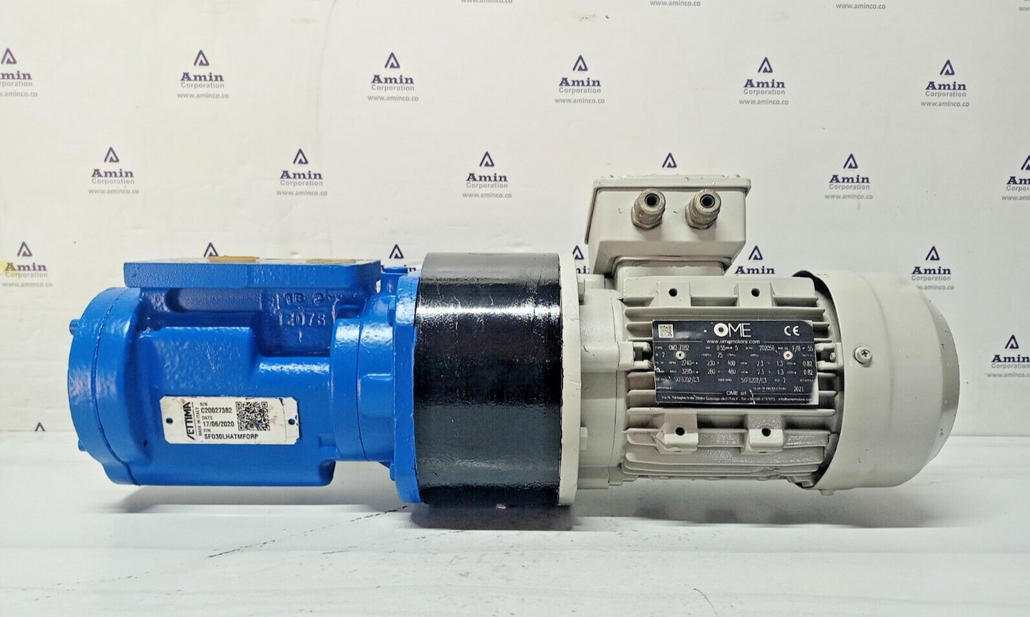 Settima GR25 SFO 30LHATMFORP Triple Screw Pump with Motor - NEW