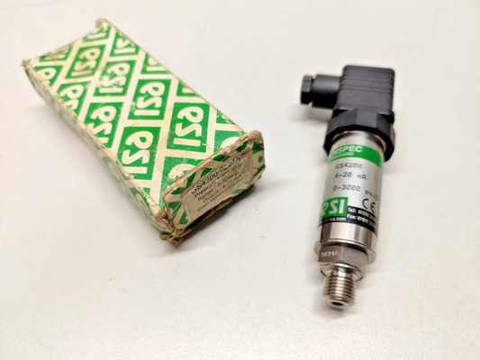 ESI GS4200 Pressure Transmitter 4-20mA, 0-3000psig - NEW